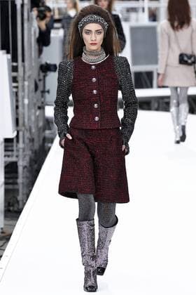 . 07 03 2017. Paris, France. Chanel show at Paris Fashion Week for Autumn Winter 2017.  xi-Imagesx IIM-14596-0023