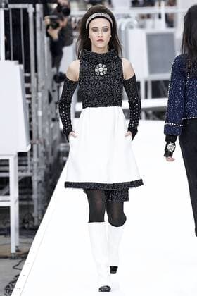 . 07 03 2017. Paris, France. Chanel show at Paris Fashion Week for Autumn Winter 2017.  xi-Imagesx IIM-14596-0173