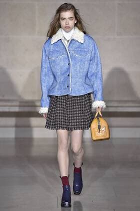 . 07 03 2017. Paris, France. Louis Vuitton show at Paris Fashion Week for Autumn Winter 2017.  xi-Imagesx IIM-14598-0040