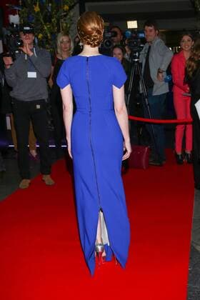 The gala screening of The Zookeeper s Wife in Warsaw Jessica Chastain at the the gala screening of The Zookeeper s Wife on March 7,2017 in warsaw, Poland. The movie tells the story of Jan and Antonina Zabinski, who saved up to 300 Jews hiding them in their home and animal enclosures, in Warsaw Zoo during the WWII. EN_01248757_0095 