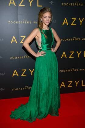 The gala screening of The Zookeeper s Wife in Warsaw Efrat Dor at the the gala screening of The Zookeeper s Wife on March 7,2017 in warsaw, Poland. The movie tells the story of Jan and Antonina Zabinski, who saved up to 300 Jews hiding them in their home and animal enclosures, in Warsaw Zoo during the WWII. EN_01248757_0118 