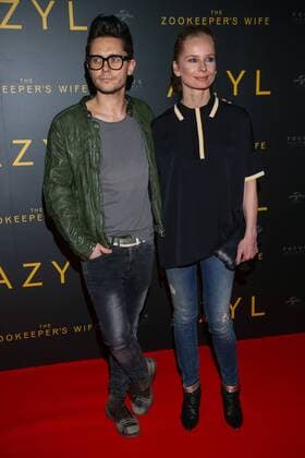 The gala screening of The Zookeeper s Wife in Warsaw Magdalena Cielecka and Tomasz Wasilewski at the the gala screening of The Zookeeper s Wife on March 7,2017 in warsaw, Poland. The movie tells the story of Jan and Antonina Zabinski, who saved up to 300 Jews hiding them in their home and animal enclosures, in Warsaw Zoo during the WWII. EN_01248757_0142 