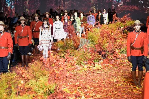 PARIS, March 7, 2017 -- Models walk on the stage during Moncler Gamme Rouge fashion show in Paris, France, on March 7, 2017. ) (hy) FRANCE-PARIS-MONCLER PieroxBiasion 