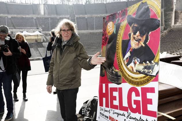 Entertainment Bilder der Woche Themen der Woche Bilder des Tages Helge Schneider beim Pressetermin zur Show 240 Years of Singende Herrentorte in der Waldbühne. Berlin, 08.03.2017 Foto:xS.xGabschx xFuturexImage