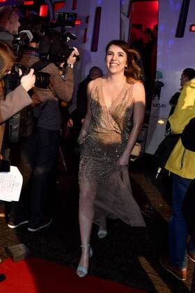 Guests arrive at the official premiere of H.I.T. van de Romeo s, a movie of director Matthias Temmermans in Antwerp kinepolis, Wednesday 08 March 2017. The film will be released on 15 March.  DIRKxWAEM 05061095