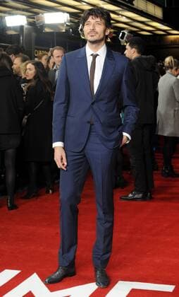 Spanish model Andres Velencoso attends The World Premiere of The Time of Their Lives at the Curzon Mayfair in London. MARCH 8th 2017  TSTx17497