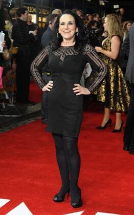 English actress Lesley Joseph attends The World Premiere of The Time of Their Lives at the Curzon Mayfair in London. MARCH 8th 2017  TSTx17497