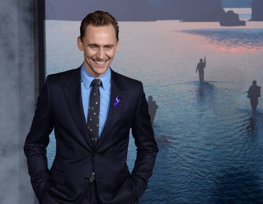 Cast member Tom Hiddleston attends the premiere of the motion picture sci-fi fantasy Kong: Skull Island at the Dolby Theatre in the Hollywood section of Los Angeles on March 8, 2017. Storyline: A team of explorers and soldiers travel to an uncharted island in the Pacific, unaware that they are crossing into the domain of monsters, including the mythic Kong.  LAP2017030824 JIMxRUYMEN
