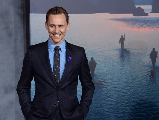Cast member Tom Hiddleston attends the premiere of the motion picture sci-fi fantasy Kong: Skull Island at the Dolby Theatre in the Hollywood section of Los Angeles on March 8, 2017. Storyline: A team of explorers and soldiers travel to an uncharted island in the Pacific, unaware that they are crossing into the domain of monsters, including the mythic Kong.  LAP2017030825 JIMxRUYMEN