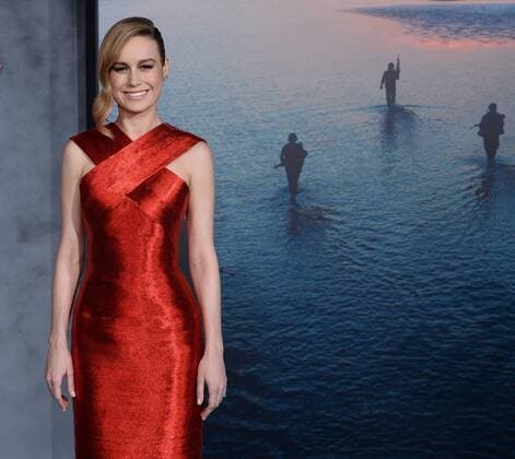 Cast member Brie Larson attends the premiere of the motion picture sci-fi fantasy Kong: Skull Island at the Dolby Theatre in the Hollywood section of Los Angeles on March 8, 2017. Storyline: A team of explorers and soldiers travel to an uncharted island in the Pacific, unaware that they are crossing into the domain of monsters, including the mythic Kong.  LAP2017030821 JIMxRUYMEN