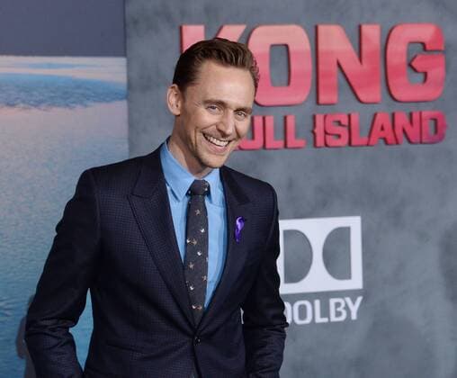 Cast member Tom Hiddleston attends the premiere of the motion picture sci-fi fantasy Kong: Skull Island at the Dolby Theatre in the Hollywood section of Los Angeles on March 8, 2017. Storyline: A team of explorers and soldiers travel to an uncharted island in the Pacific, unaware that they are crossing into the domain of monsters, including the mythic Kong.  LAP2017030828 JIMxRUYMEN