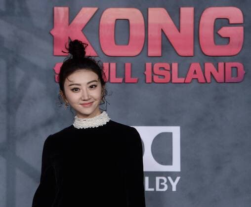 Cast member Tian Jing attends the premiere of the motion picture sci-fi fantasy Kong: Skull Island at the Dolby Theatre in the Hollywood section of Los Angeles on March 8, 2017. Storyline: A team of explorers and soldiers travel to an uncharted island in the Pacific, unaware that they are crossing into the domain of monsters, including the mythic Kong.  LAP2017030838 JIMxRUYMEN