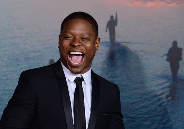 Cast member Jason Mitchell attends the premiere of the motion picture sci-fi fantasy Kong: Skull Island at the Dolby Theatre in the Hollywood section of Los Angeles on March 8, 2017. Storyline: A team of explorers and soldiers travel to an uncharted island in the Pacific, unaware that they are crossing into the domain of monsters, including the mythic Kong.  LAP2017030848 JIMxRUYMEN