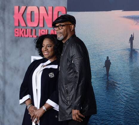 Cast member Samuel L. Jackson and his wife , actress LaTanya Richardson attend the premiere of the motion picture sci-fi fantasy Kong: Skull Island at the Dolby Theatre in the Hollywood section of Los Angeles on March 8, 2017. Storyline: A team of explorers and soldiers travel to an uncharted island in the Pacific, unaware that they are crossing into the domain of monsters, including the mythic Kong.  LAP2017030853 JIMxRUYMEN