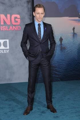 March 8, 2017 - Hollywood, CA, United States - 08 March 2017 - IHollywood, California - Tom Hiddleston. Premiere Of Warner Bros. Pictures Kong: Skull Island held at The Dolby Theater in Hollywood. Photo Credit: AdMedia Hollywood United States - ZUMAa123 20170308_zaa_a123_041 Copyright: xBirdiexThompsonx