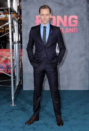 March 8, 2017 - Hollywood, CA, United States - 08 March 2017 - IHollywood, California - Tom Hiddleston. Premiere Of Warner Bros. Pictures Kong: Skull Island held at The Dolby Theater in Hollywood. Photo Credit: AdMedia Hollywood United States - ZUMAa123 20170308_zaa_a123_053 Copyright: xBirdiexThompsonx