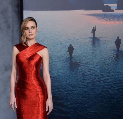 Cast member Brie Larson attends the premiere of the motion picture sci-fi fantasy Kong: Skull Island at the Dolby Theatre in the Hollywood section of Los Angeles on March 8, 2017. Storyline: A team of explorers and soldiers travel to an uncharted island in the Pacific, unaware that they are crossing into the domain of monsters, including the mythic Kong.  LAP2017030856 JIMxRUYMEN