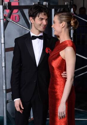 Cast member Brie Larson and her longterm boyfriend, musician Alex Greenwald attend the premiere of the motion picture sci-fi fantasy Kong: Skull Island at the Dolby Theatre in the Hollywood section of Los Angeles on March 8, 2017. Storyline: A team of explorers and soldiers travel to an uncharted island in the Pacific, unaware that they are crossing into the domain of monsters, including the mythic Kong.  LAP2017030866 JIMxRUYMEN