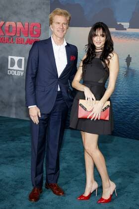 Matthew Modine und seine Tochter Ruby Modine bei der Kong: Skull Island Film Premiere am 8.03.2017 in Hollywood, Los Angeles Kong: Skull Island Filmpremiere in Hollywood, Los Angeles, 2017 