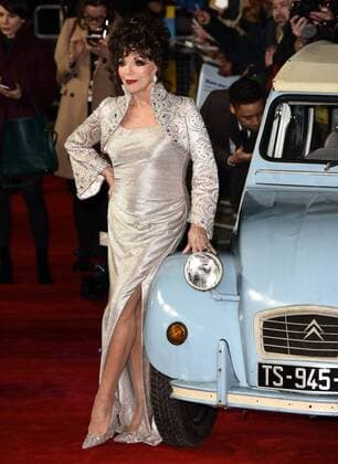 The Time Of Their Lives - London Premiere London, UK. Dame Joan Collins at The Time Of Their Lives Premiere held at Curzon Mayfair, Mayfair, London on Wednesday 8 March 2017 LMK392-63082-090317 
