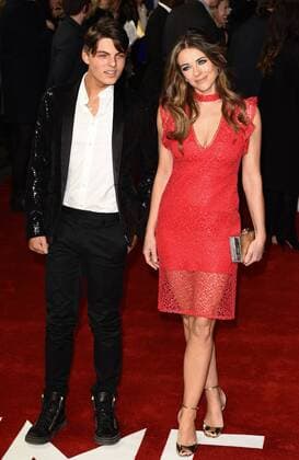 The Time Of Their Lives - London Premiere London, UK. Damian Hurley and Elizabeth Hurley at The Time Of Their Lives Premiere held at Curzon Mayfair, Mayfair, London on Wednesday 8 March 2017 LMK392-63082-090317 