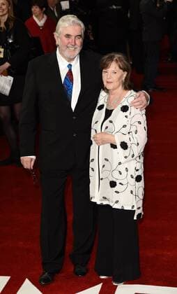 The Time Of Their Lives - London Premiere London, UK. John Alderton and Pauline Collins at The Time Of Their Lives Premiere held at Curzon Mayfair, Mayfair, London on Wednesday 8 March 2017 LMK392-63082-090317 