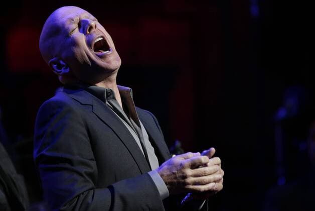 Bruce Willis plays harmonica when he performs at the God s Love We Deliver s Love Rocks NYC! Benefit Concert at the Beacon Theatre in New York City on March 9, 2017. This is the first-ever benefit concert for God s Love We Deliver. The concert will support and honor the work of the cherished NYC not-for profit-organization, which is celebrating its 31st anniversary this year.  NYP20170309103 JOHNxANGELILLO