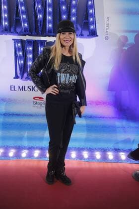Photocall del estreno del musical Mamma Mia. Carla Pereyra  J.xLuisxCuesta