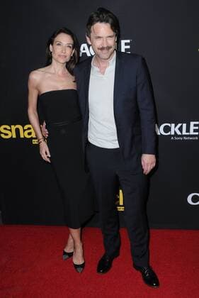 March 9, 2017 - Culver City, CA, United States - 09 March 2017 - Culver City, California - Claire Forlani, Dougray Scott. Los Angeles screening of Crackle s Snatch held at The ArcLight Theater in Culver City. Photo Credit: AdMedia Culver City United States - ZUMAa123 20170309_zaa_a123_031 Copyright: xBirdiexThompsonx