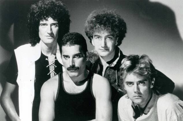 IMAGO ICONS: Freddie Mercury Jun. 24, 2008 - QUEEN.ROGER TAYLOR WITH FREDDIE MERCURY , BRIAN MAY AND JOHN DEACON.SUPPLIED BY PHOTOS, INC. - ZUMAg49_ 20080624_baf_g49_001 Copyright: xGlobexPhotosx