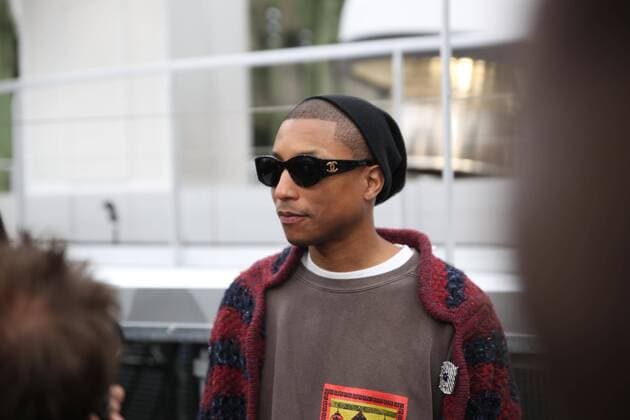 pharrell williams - - Modenschau Chanel - Pret a Porter, Paris Fashion Week - 07 03 2017 PANORAMIC CS 