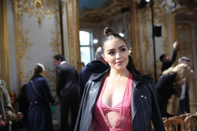 OLIVIA CULPO - Modenschau John Galliano - Pret a Porter, Paris Fashion Week - 05 03 2017 PANORAMIC CS 