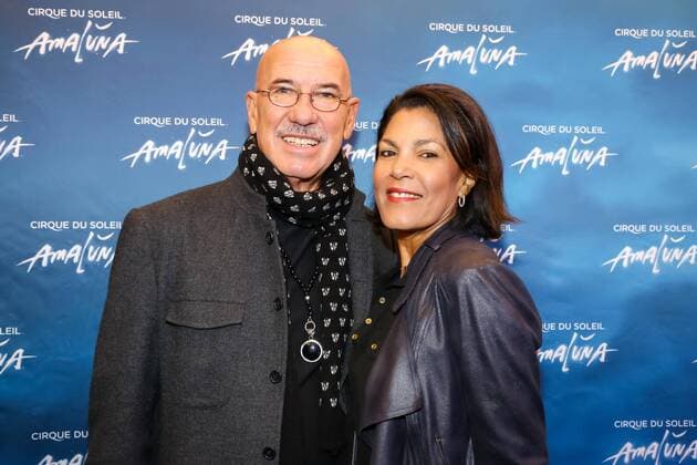 09.03.2017, Neu Marx, Cirque du Soleil - AMALUNA, Galapremiere in Wien im Bild: Otto Retzer -mit Gattin Shirly