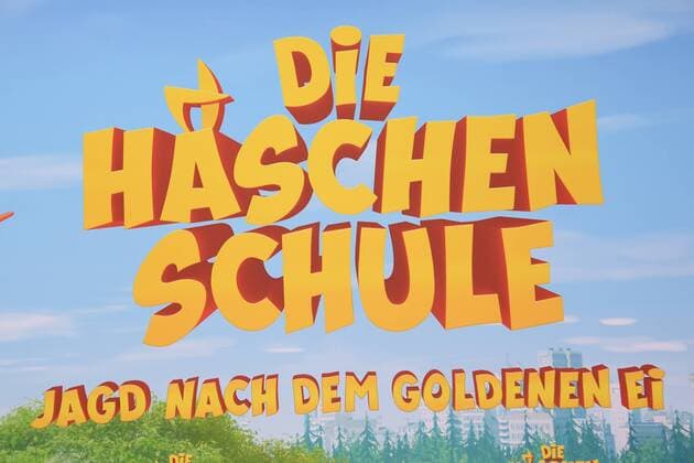 Feature Deutschlandpremiere Die Häschenschule - Jagd nach dem Goldenen Ei Mathäser Filmpalast Kino Film Fernsehen München 12.03.2017