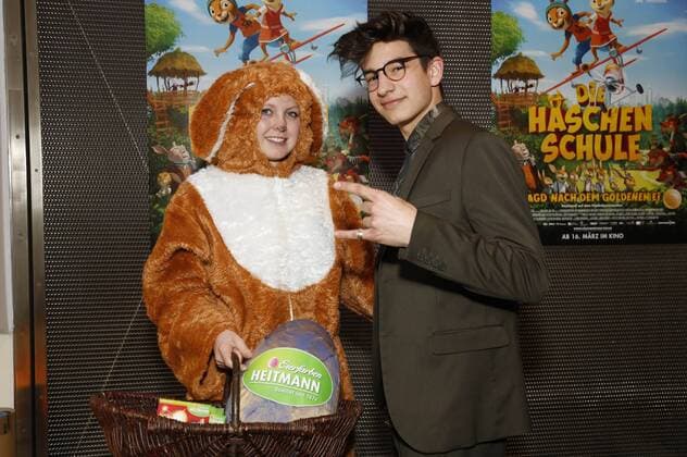Noah Levi bei der Premiere des Kinofilms Die Häschenschule - Jagd nach dem goldenen Ei im Mathäser Filmpalast. München, 12.03.2017 Foto:xD.xBedrosianx xFuturexImage