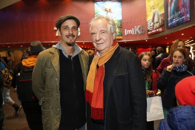 Max von Thun mit Vater Friedrich von Thun bei der Premiere des Kinofilms Die Häschenschule - Jagd nach dem goldenen Ei im Mathäser Filmpalast. München, 12.03.2017 Foto:xD.xBedrosianx xFuturexImage