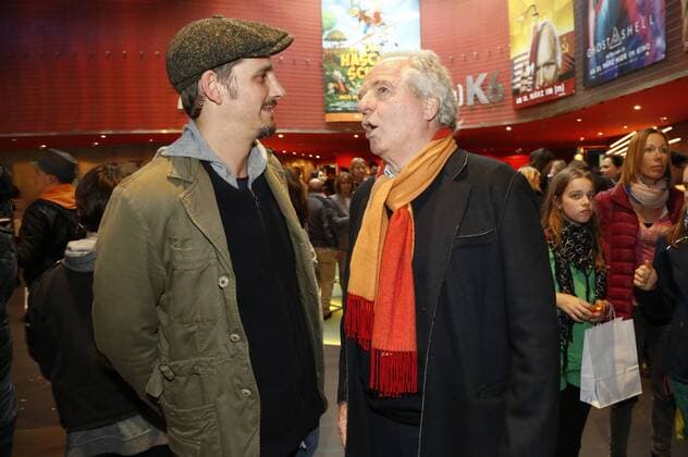 Max von Thun mit Vater Friedrich von Thun bei der Premiere des Kinofilms Die Häschenschule - Jagd nach dem goldenen Ei im Mathäser Filmpalast. München, 12.03.2017 Foto:xD.xBedrosianx xFuturexImage