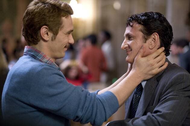 OSCARS. Bester Hauptdarsteller. Preisträger 2001-2010 RELEASE DATE: December 5, 2008. MOVIE TITLE: Milk aka Untitled Harvey Milk Project. STUDIO: . PLOT: The story of California s first openly gay elected official, Harvey Milk, a San Francisco supervisor who was assassinated along with Mayor George Moscone by San Francisco Supervisor Dan White. PICTURED: JAMES FRANCO as gay rights activist Scott Smith and SEAN PENN as Harvey Milk. - ZUMAg90_ 20081205_sha_g90_388 Copyright: xFocusxFeaturesx