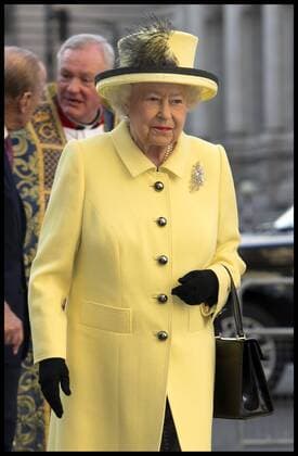 . 13 03 2017. London, United Kingdom. Her Majesty Elizabeth II The Queen, Head of the Commonwealth, arrives at the Commonwealth Service at Westminster Abbey on Commonwealth Day, in London, UK.  xBenxStevensx xi-Imagesx IIM-14641-0011