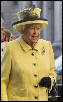 . 13 03 2017. London, United Kingdom. Her Majesty Elizabeth II The Queen, Head of the Commonwealth, arrives at the Commonwealth Service at Westminster Abbey on Commonwealth Day, in London, UK.  xBenxStevensx xi-Imagesx IIM-14641-0014