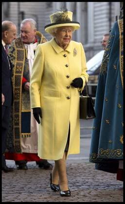 . 13 03 2017. London, United Kingdom. Elizabeth II The Queen, Head of the Commonwealth, arrives at the Commonwealth Service at Westminster Abbey on Commonwealth Day, in London, UK.  xBenxStevensx xi-Imagesx IIM-14641-0016
