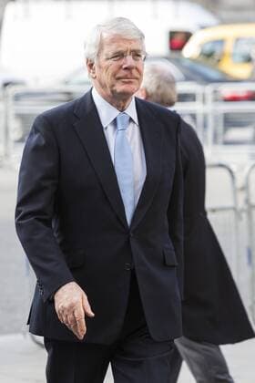 Commonwealth Day, Westminster Abbey, London, UK London, UK. 13 March 2017. Former Prime Minister John Major. To mark and celebrate the Sapphire Jubilee of HM The Queen, 65 years as Head of The Commonwealth, HM The Queen, members of the Royal Family attend a service at Westminster Abbey.