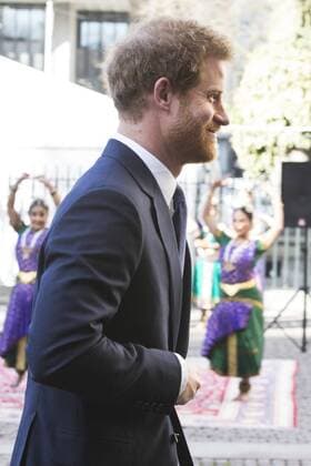 Commonwealth Day, Westminster Abbey, London, UK London, UK. 13 March 2017. HRH Prince Harry. To mark and celebrate the Sapphire Jubilee of HM The Queen, 65 years as Head of The Commonwealth, HM The Queen, members of the Royal Family attend a service at Westminster Abbey.