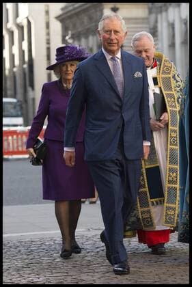 . 13 03 2017. London, United Kingdom. The Duchess of Cornwall and Prince Charles, attend the Commonwealth Service at Westminster Abbey on Commonwealth Day, in London, UK.  xBenxStevensx xi-Imagesx IIM-14641-0051