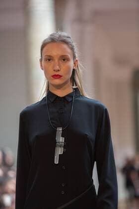 March 13, 2017 - Sao Paulo, Sao Paulo, Brazil - UMA Raquel Davidowicz fashion show, featuring the Winter 2017 collection during the N43 edition of Sao Paulo Fashion Week (SPFW), in Sao Paulo, Brazil. Sao Paulo Brazil - ZUMAl146 20170313_zaf_l146_016 Copyright: xPauloxLopesx