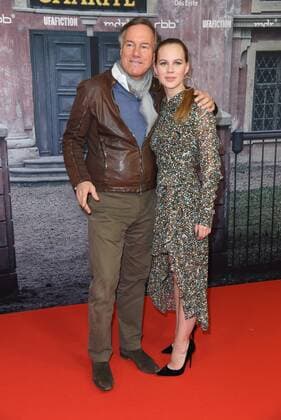 Nico Hofmann, Alicia von Rittberg bei der Premiere Fotocall zu Charite im Langenbeck-Virchow-Haus in Berlin am 13.03.2017