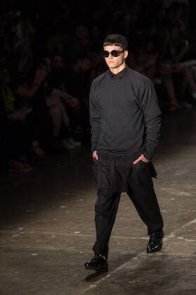 March 13, 2017 - Sao Paulo, Sao Paulo, Brazil - Model presents creation by Joao Pimenta, during the Sao Paulo Fashion Week, winter 2017 edition, this Monday, in Sao Paulo, Brazil. Sao Paulo Brazil - ZUMAl146 20170313_zaf_l146_093 Copyright: xPauloxLopesx