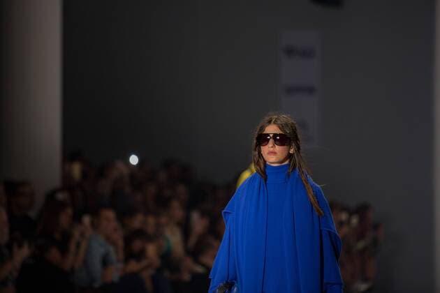 March 13, 2017 - Sao Paulo, Sao Paulo, Brazil - Model presents creation by Osklen, during the Sao Paulo Fashion Week, winter 2017 edition, this Monday, in Sao Paulo, Brazil. Sao Paulo Brazil - ZUMAl146 20170313_zaf_l146_136 Copyright: xPauloxLopesx