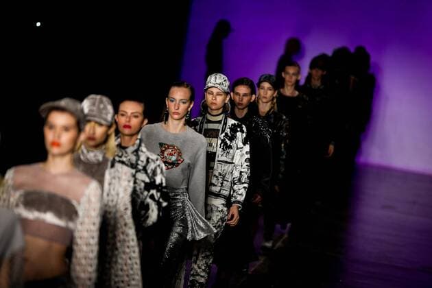 Models present creations of the brand PatBo during a fashion show at Sao Paulo Fashion Week in Sao Paulo, Brazil, 14 March 2017. SAO PAULO FASHION WEEK !ACHTUNG: NUR REDAKTIONELLE NUTZUNG!  Copyright: xFernandoxBizerraxJrx SAO001 20170315-636251407007794463