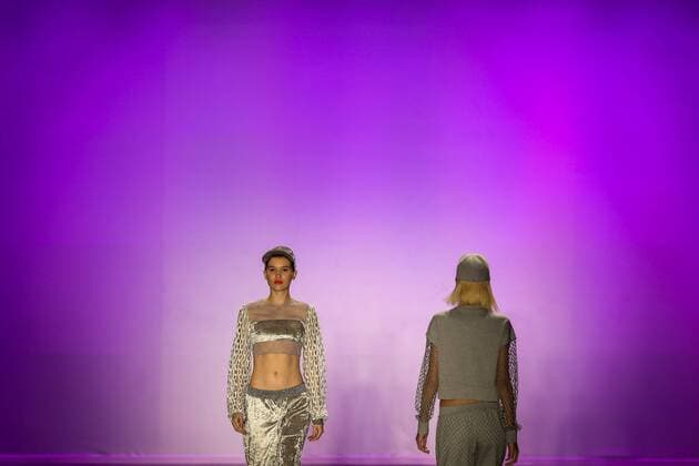 Models present creations of the brand PatBo during a fashion show at Sao Paulo Fashion Week in Sao Paulo, Brazil, 14 March 2017. SAO PAULO FASHION WEEK !ACHTUNG: NUR REDAKTIONELLE NUTZUNG!  Copyright: xFernandoxBizerraxJrx SAO001 20170315-636251414570889499